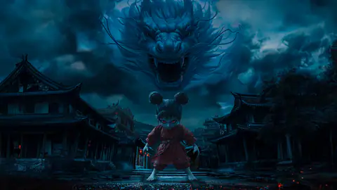 全球视觉创意大赛获奖作品AI短剧《哪吒之祭父重生》幕后全流程工作拆解